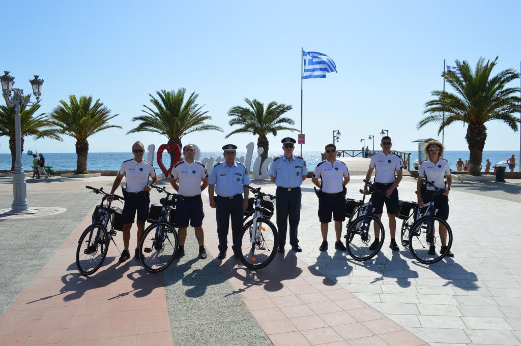 Αστυνομικοί με ποδήλατα