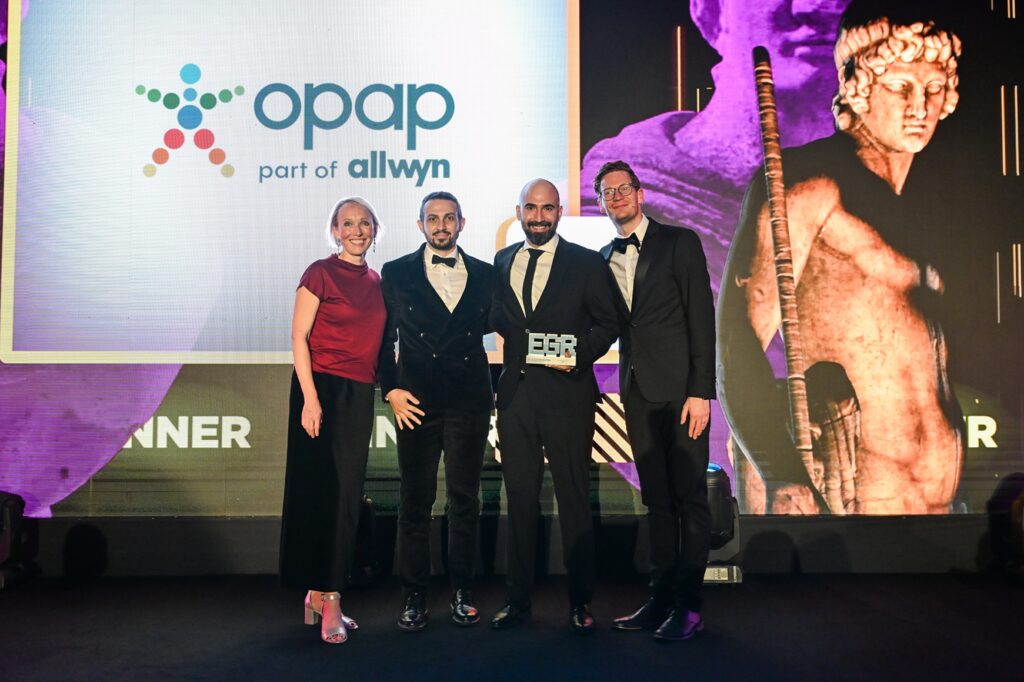 Παγκόσμια διάκριση για τον ΟΠΑΠ και τις πολιτικές του για το Υπεύθυνο Παιχνίδι του στα EGR Awards 2025