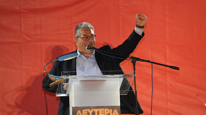 Δημήτρης Κουτσούμπας: «Τη λύση θα τη δώσει μόνο ο ίδιος ο λαός σε συμπόρευση με το ΚΚΕ»