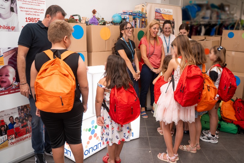 Ο ΟΠΑΠ στο πλευρό των παιδιών του Οργανισμού Κοινωνικής Φροντίδας ΜΚΟ «Θεόφιλος»