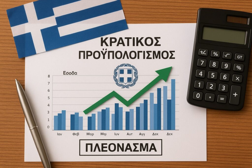 Κρατικός Προϋπολογισμός: Πρωτογενές πλεόνασμα 10