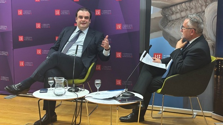 Πιερρακάκης στο LSE: «Η Ελλάδα αποτελεί πλέον παράδειγμα δημοσιονομικής πειθαρχίας και μεταρρυθμίσεων»
